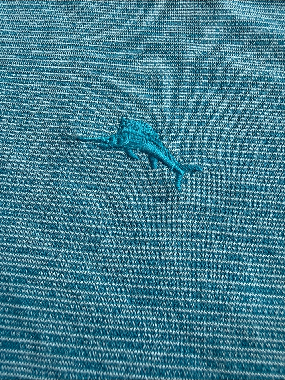 Tommy Bahama Men’s Light Turquoise Polo Shirt - Picture 4 of 9